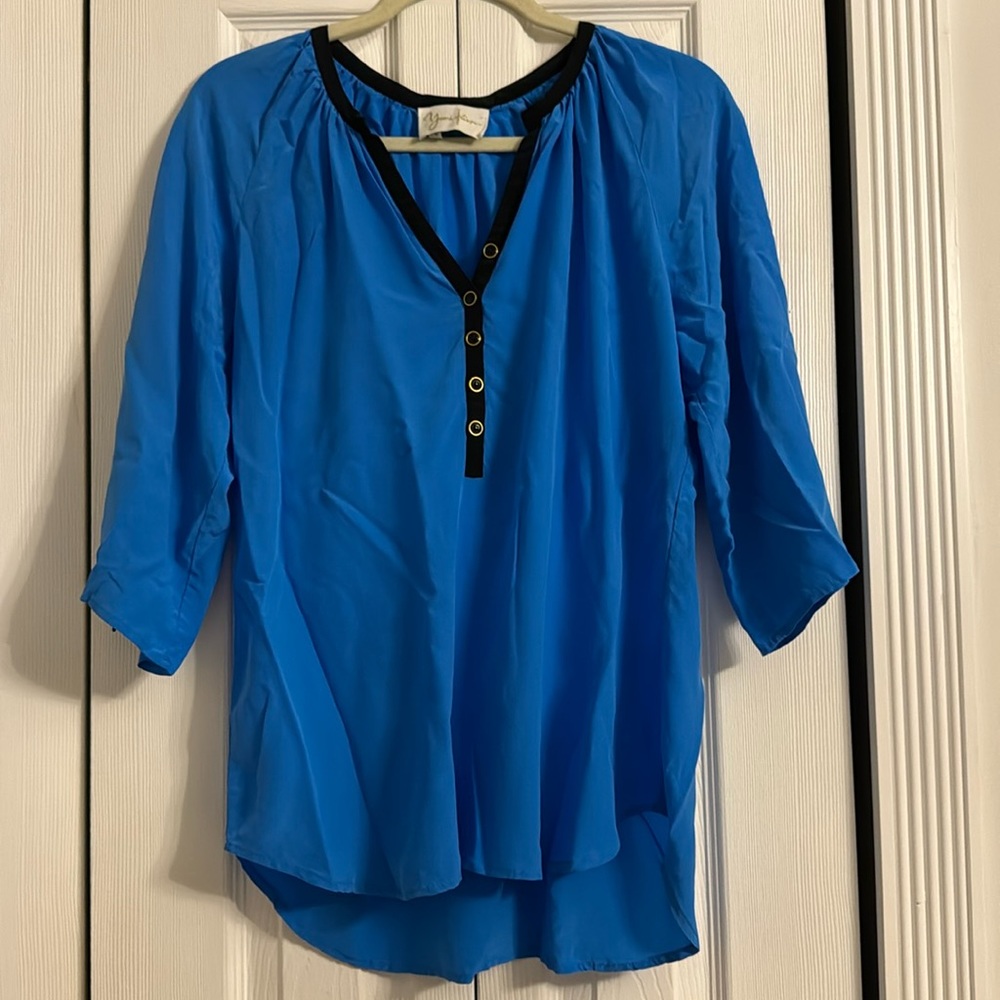 Yumi Kim blue shirt